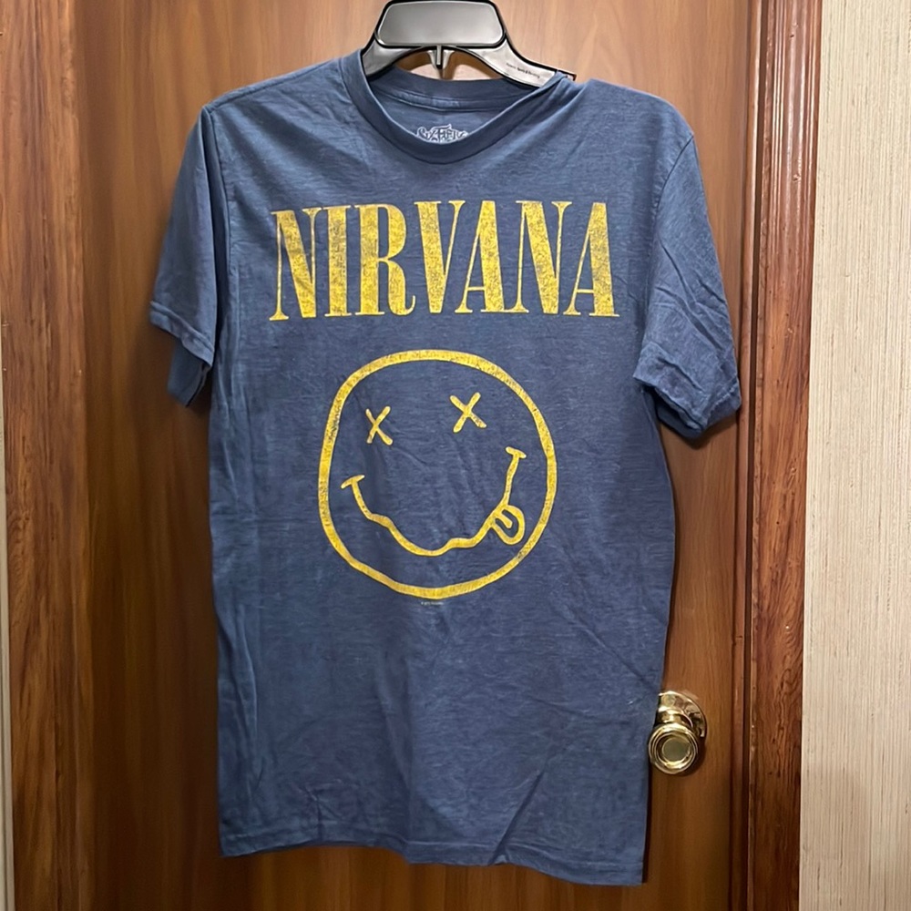Men's blue Six Fifty One "Nirvana" t-shirt M